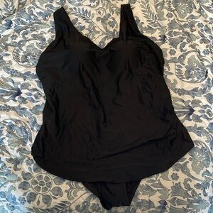 Swimsuits for All Sarong Front One Piece 22